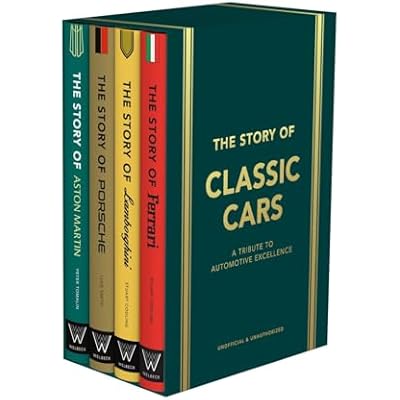 The Story of Classic Cars Gift Set: A Tribute to Four Automotive Icons