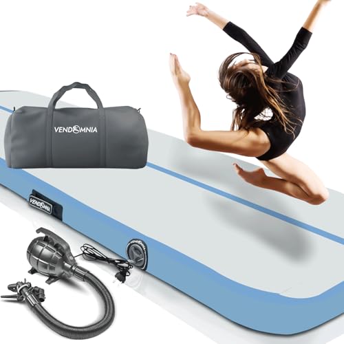 AIR Tracking TRACK Matte - aufblasbar, Tumbling Matte 10 cm - 20 cm hoch, mit elektrischer Pumpe, Farbwahl, Größe: 1 2 3 4 m Tumblingmatte, Gymnastikmatte, Turnmatte, Trainingsmatte, Fitnessmatte