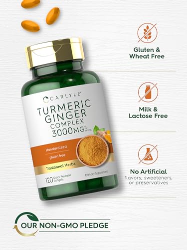 Carlyle CL15821 Turmeric And Ginger Supplement 3000 Mg thumb #3