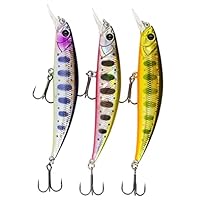 Amazon.co.jp: 80S 12g [TSURINOYA] 渓流 扁平 ミノー 扁平 低