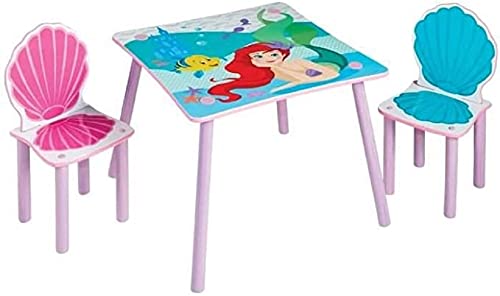 Disney Princesse Arielle – Set Table et 2 chaises pour Enfant