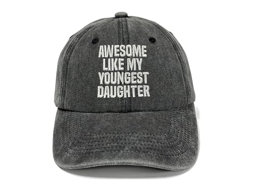 Image of Embroidered Adjustable Baseball Hat for Men Women, Washed Cotton | Premium Embroidery Design, Adjustable Metal Buckle Closure, Simple Lifestyle Wear