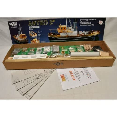 Generico Mantua Model 743 - ANTEO Stoßdämpfer - 1:30 - RC - Komplettes Montageset aus Holz und Metall zur Montage