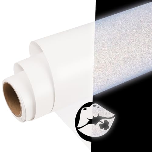 WRAPXPERT Reflective Vinyl - White 12 x 5ft for Mailbox Numbers Cars Trucks Motorcycles Bikes Helmets