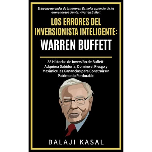 Los Errores del Inversionista Inteligente: Warren Buffett Audiolibro Por Balaji Kasal arte de portada