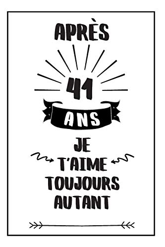 Télécharger Anniversaire De Mariage Carnet De Notes: Idée Cadeau 41 Ans De Mariage, Pour Elle, Pour Lui, Origin livre En ligne