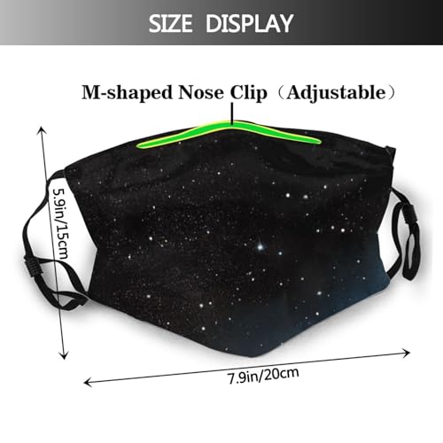 Unisex Comfortable Filter Sponge Windproof Mask Printed,Mouth Cover,Face Mask Reusable Washable Cloth Adult 6212