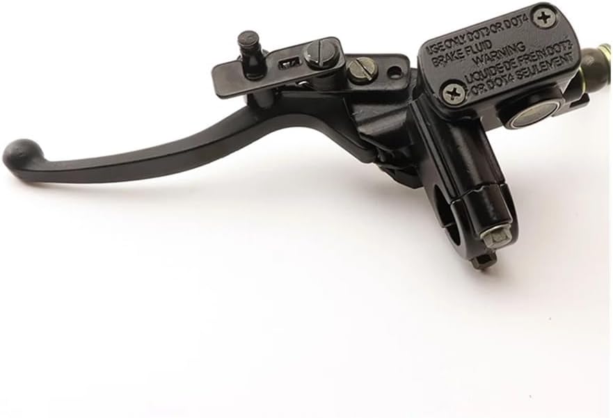 Accessories Left Hand Rear Handle Bar 150cm Lever Hydraulic Disc Brake 158mm Fit for Electric Quad Bike Go Kart Buggy Scooter Parts(B)