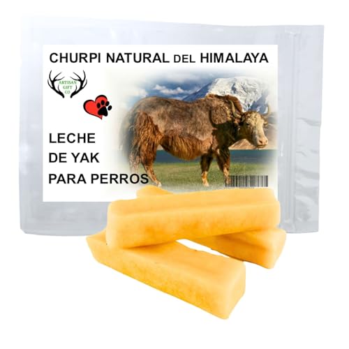 ARTISAN GIFT CO Mordedor Queso Churpi para Perros y Cachorros 100% Naturales con Leche del Himalaya - Peso Aprox. Pack 375gr (XL / 3 unds.)