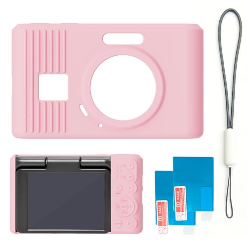 Funda de silicona para cámara Kodak Pixpro C1 rosa miniatura 7