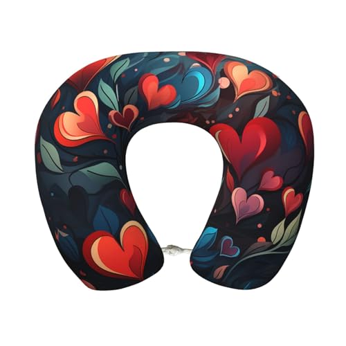 Almohada de espuma viscoelástica para viaje u-shaped miniatura 1
