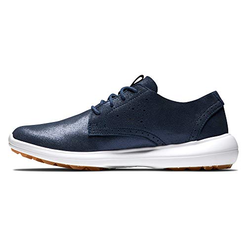 Footjoy Women's Flex Lx Previous Season Style Golf Shoe, Blue Sparkle, 9 #TOP28