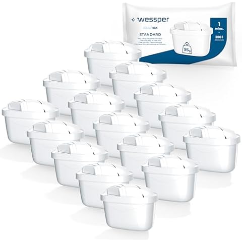 Wessper Water Filter Cartridges for Brita Jugs Cover