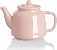 Vista 25 de Sweejar Tetera de porcelana con infusor de acero inoxidable extraíble, apto para microondas y lavavajillas, para té suelto, infusor de té para Negro