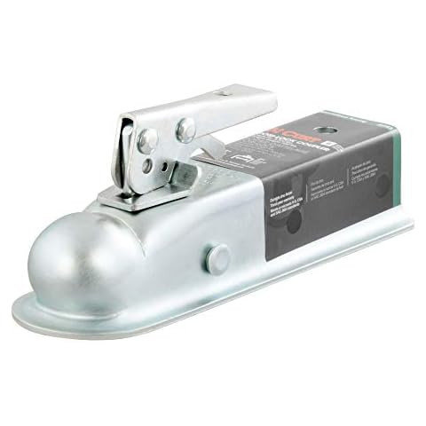 CURT 25153 Straight Tongue Trailer Coupler Cover