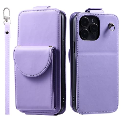 Housse cuir iPhone 8/7 ENILSA violette : l'accessoire idéal pour vos sorties