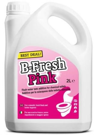 Thetford B-Fresh - Risciacquo per WC, 2 l, colore: Rosa