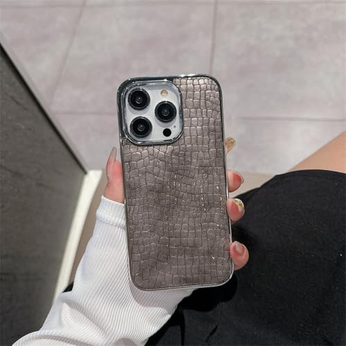 Coque iPhone 14 Pro Max antichoc et antichute grise transparente