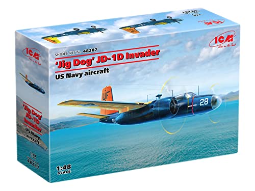 ICM 48287 Jig Dog JD-1D Invader US Navy Aircraft 1:48 réplique historique en kit