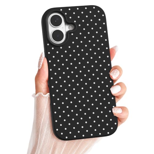 LOVE 3000 Magnetic for iPhone 17 Case, Cute Polka Dot, Black