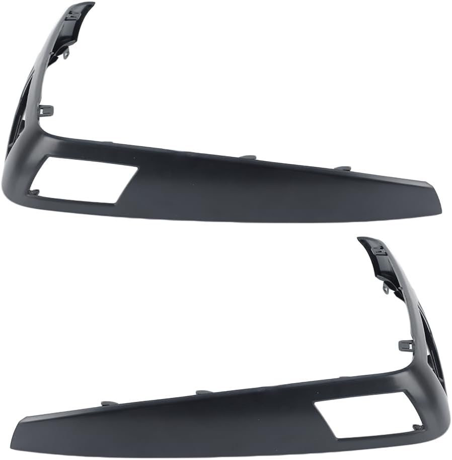 2PCS Black Hood Grille Vent Covers Air Outlet Panel Compatible With Mercedes-Benz Sprinter W906 2006-2016 Left & Right Side Replaces For A9066890037 A9066890137