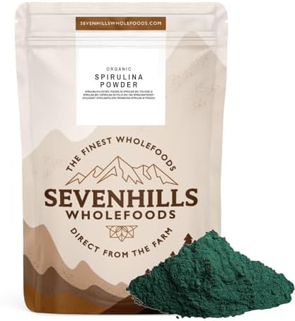 Sevenhills Wholefoods Organiczna Spirulina W Proszku 1kg