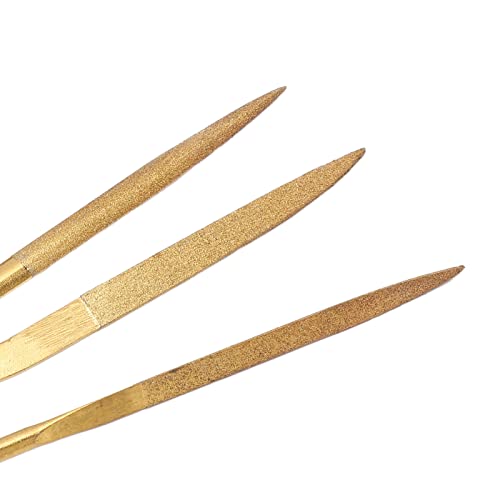 10 peças de limas de diamante manual conjunto de limas de agulhas riffler ferramenta de corte para m