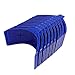 Produktbild RTOUY 10 Stück Kunststoff Taubenbarsch Dove Rest Stand Frame Grill Wohnung Taubenstangen Schlafplatz Für Vogelbedarf (Blau)