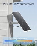 Reolink Panel Słoneczny 12 W do Kamer Zewnętrznych Zasilanych Akumulatorem, Odporny Na Warunki Atmosferyczne IP65