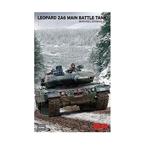 Leopard 2A6 Rye Field Model 5066 maquette avec intérieur détaillé 1/35