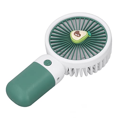 Ventilador de Mano de Bolsillo de Dibujos Animados, Ventilador Portátil Recargable por USB, Pequeño y Ligero, Fácil de Transportar para Refrescar el Viento Fresco del Verano para Niños y