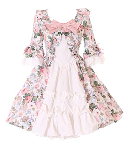 Kawaii-Story - Traje con falda - para mujer multicolor S