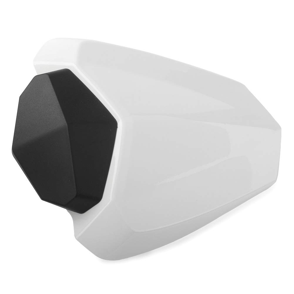 Newsmarts Motorcycle Rear Passenger Pillion Fairing Seat Cowl Cover for Yamaha YZF R1 2009 2010 2011 2012 2013 2014, White