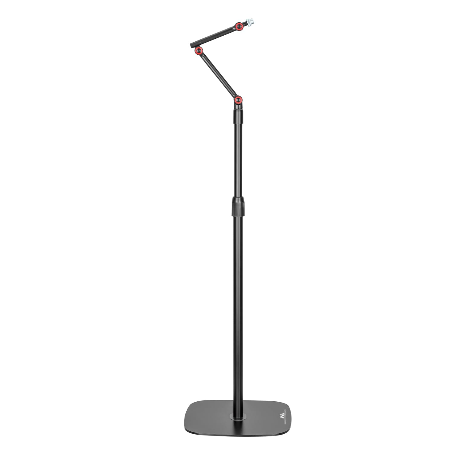 Maclean MC-337 Professioneller Mikrofonständer | Verstellbare Höhe von 626 bis 1694 mm | Maximale Belastung 1 kg | Gewinde 3/8" und 5/8" | Universalmikrofonhalterung