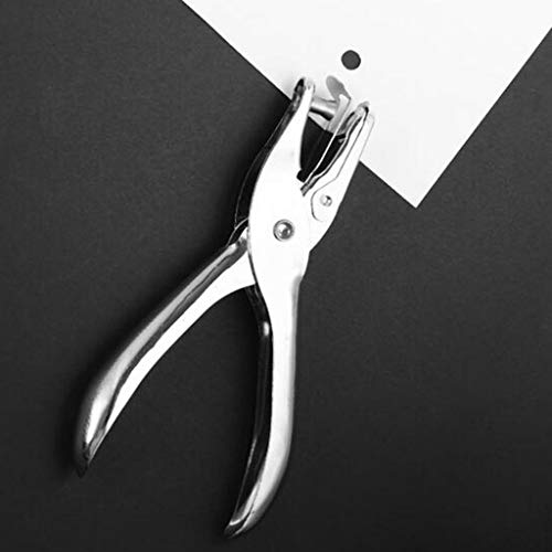 Milageto Perfurador de Papel Perfurador Manual de Metal com 1, Artigos de, 3mm
