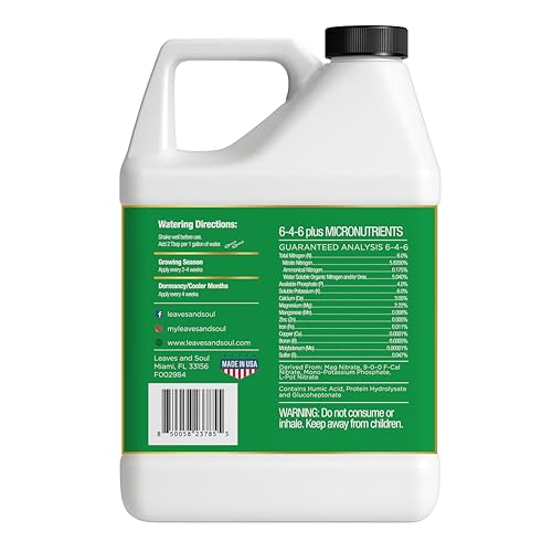 Fertilizante Líquido para Pinos Leaves and Soul 946 ml miniatura 2
