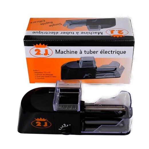 Machine à Tuber Les Cigarettes Electronique Electrique , Tubeuse Pour Rouler La Cigarette Avec Filtre, Rouleuse ou Rouleur Pour Tabac, Entubeuse, Tubeur a Remplir votre Tube Fumeur, Cadeau Homme Femme
