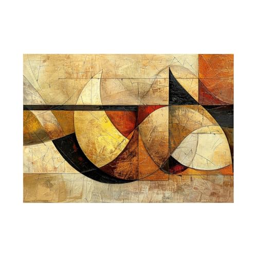 Impression d'art mural sur toile abstraite haut de gamme pour intérieur chic