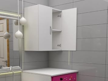 Çamaşır Makinası Üst Dolabı 75 * 60 Banyo Dolabı