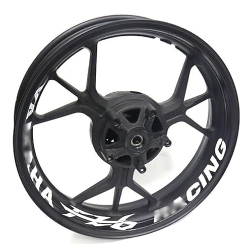 Autocollant Moto Bande Décorative FZ6 F-Z6 : Sticker Jante Tuning 15 Pièces