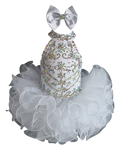 Jenniferwu Infant Toddler Baby Newborn Little Girl's Pageant Party Birthday Dress