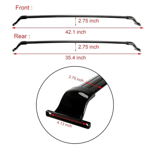 Barres de toit pour Trailblazer solution transport bagages lourds - 6