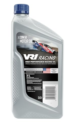 Image of Valvoline VR1 Racing SAE 20W-50 Motor Oil 1 QT, Case of 6