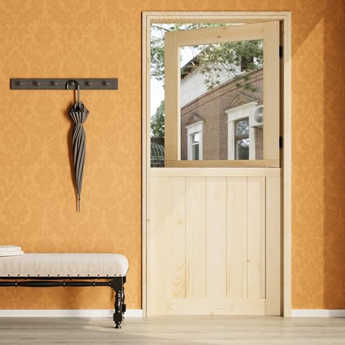 AINLARRY Dutch Door Slab with Glass