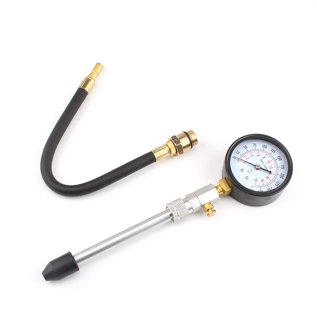Professional Compression Gauge Kit Engine Cylinder Diagnostic Compression Tester Set Automotive Tool Gauge Pressure Tester Kit