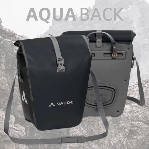 【未使用】VAUDE自転車用防水リアパニア（ペア）Aqua Back Plus Amazon.com : VAUDE Aqua Plus - Rear Pannier Bike Bag - Set