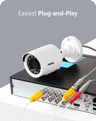 Annke 8 Pack 150 Feet Security Camera Cable With 2X 12V2A Power Adapter Supply And 2X 1-To-4 Splitter Power Cord #TOP7