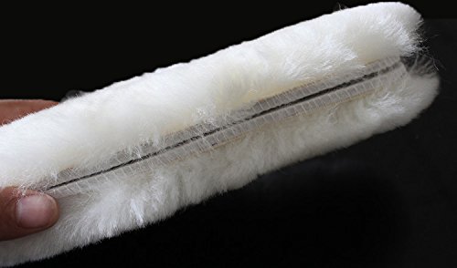 Image of WARMIE Australian Sheepskin Super Thick Premium Shoe Insoles | Durable & Extra Fluffy (Women US Size 10)