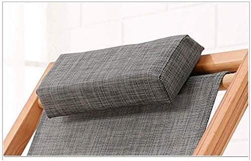 Chaise longue pliable en orme pour jardin et balcon ouvert