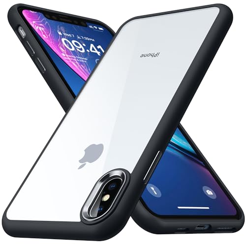 Hensinple Custodia In TPU Opaca Per IPhone X/XS – Verde, Anti-impronta, Antiurto Militare Con Protezione Per Fotocamera